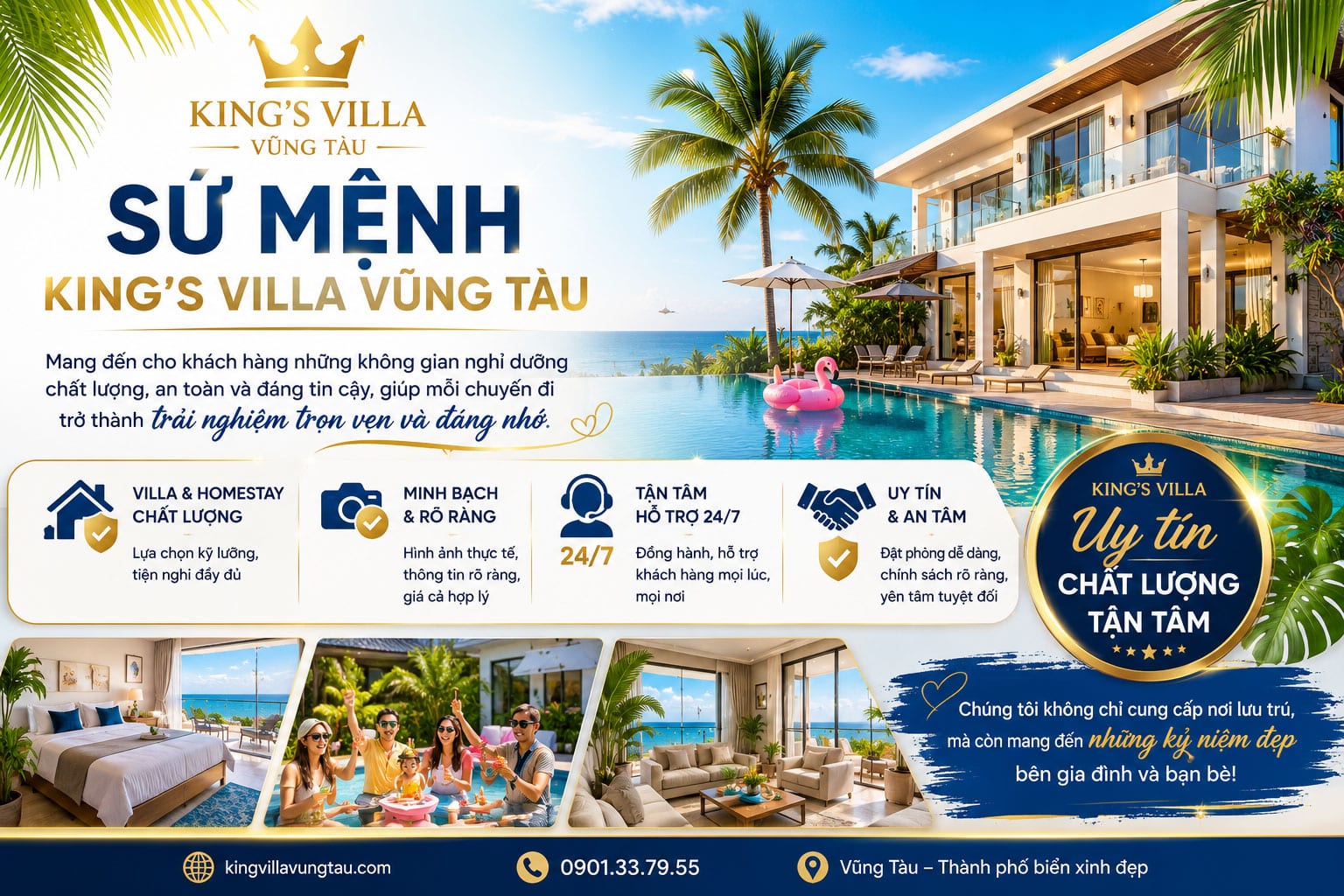 Sứ mệnh của King's Villa