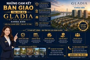 Những cam kết bàn giao tại dự án Gladia Khang Điền