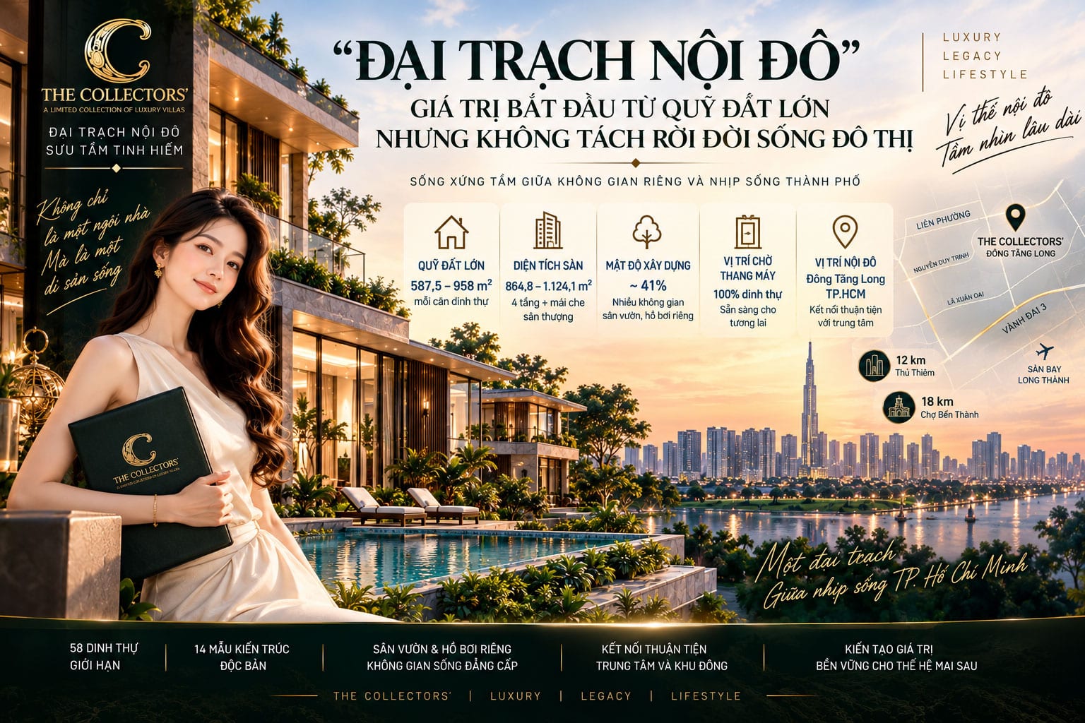 “Đại trạch nội đô” – giá trị bắt đầu từ quỹ đất lớn nhưng không tách rời đời sống đô thị