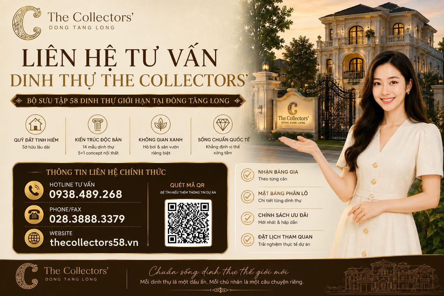 Liên hệ tư vấn The Collectors'